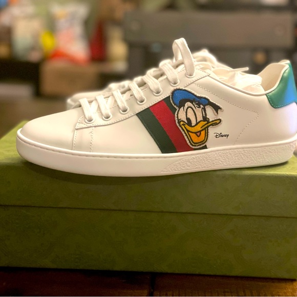 Gucci Disney x Gucci Donald Duck Ace Sneakers
